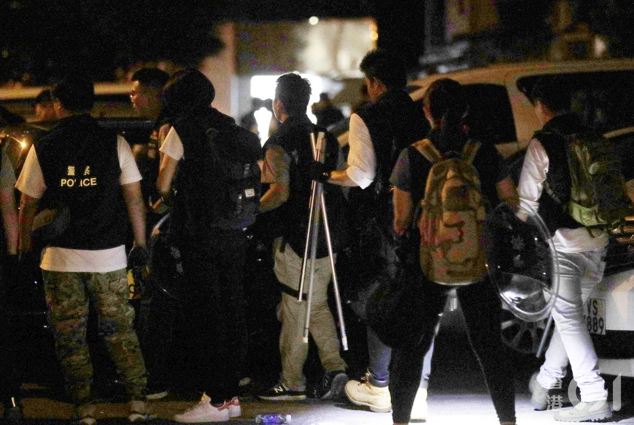 2019.07.21 晚上元朗黑社會圍毆途人 報警39分鐘未有警察到場