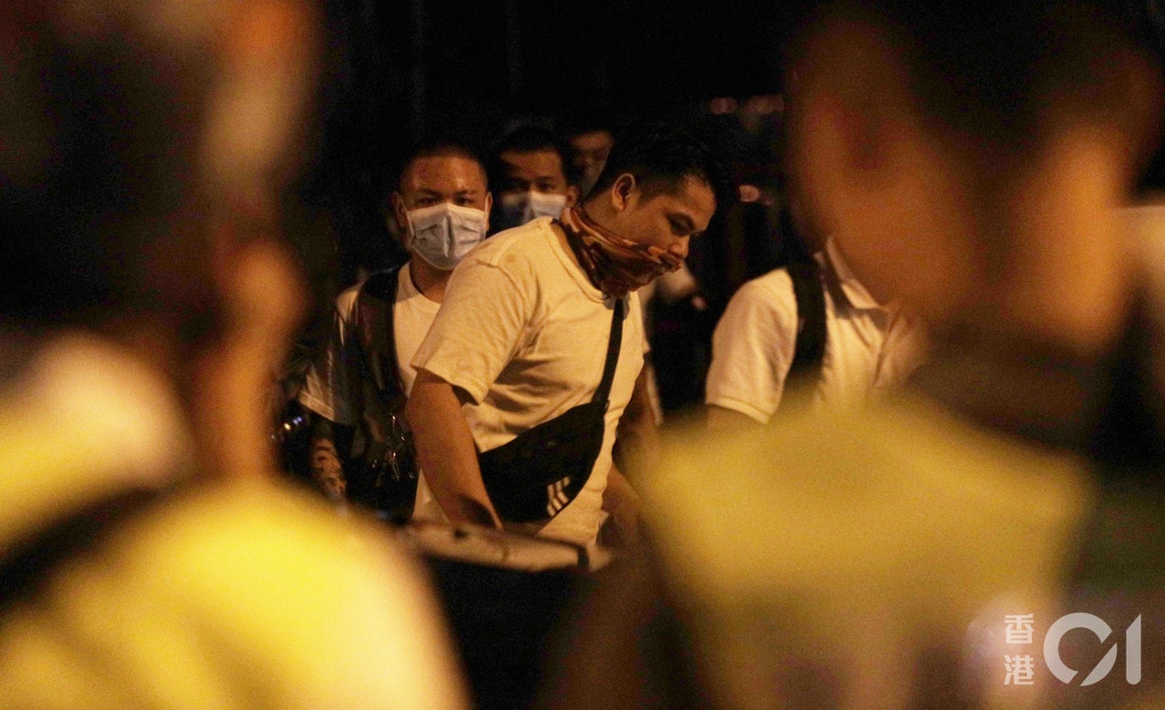 2019.07.21 晚上元朗黑社會圍毆途人 報警39分鐘未有警察到場