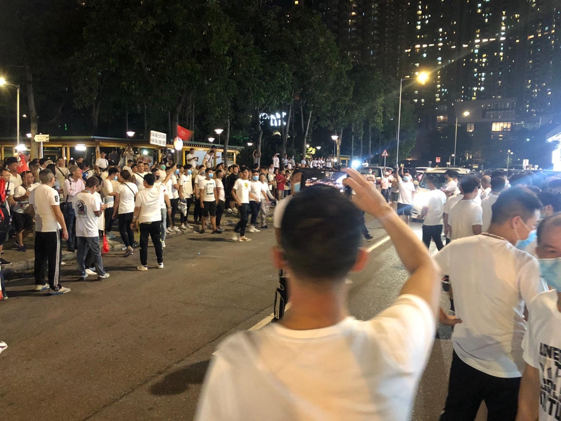 2019.07.21 晚上元朗黑社會圍毆途人 報警39分鐘未有警察到場