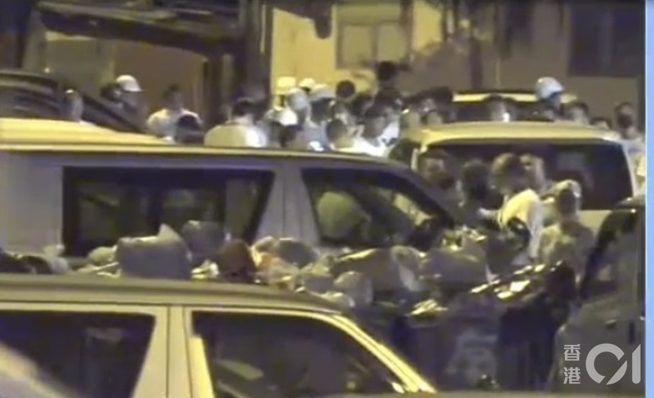 2019.07.21 晚上元朗黑社會圍毆途人 報警39分鐘未有警察到場