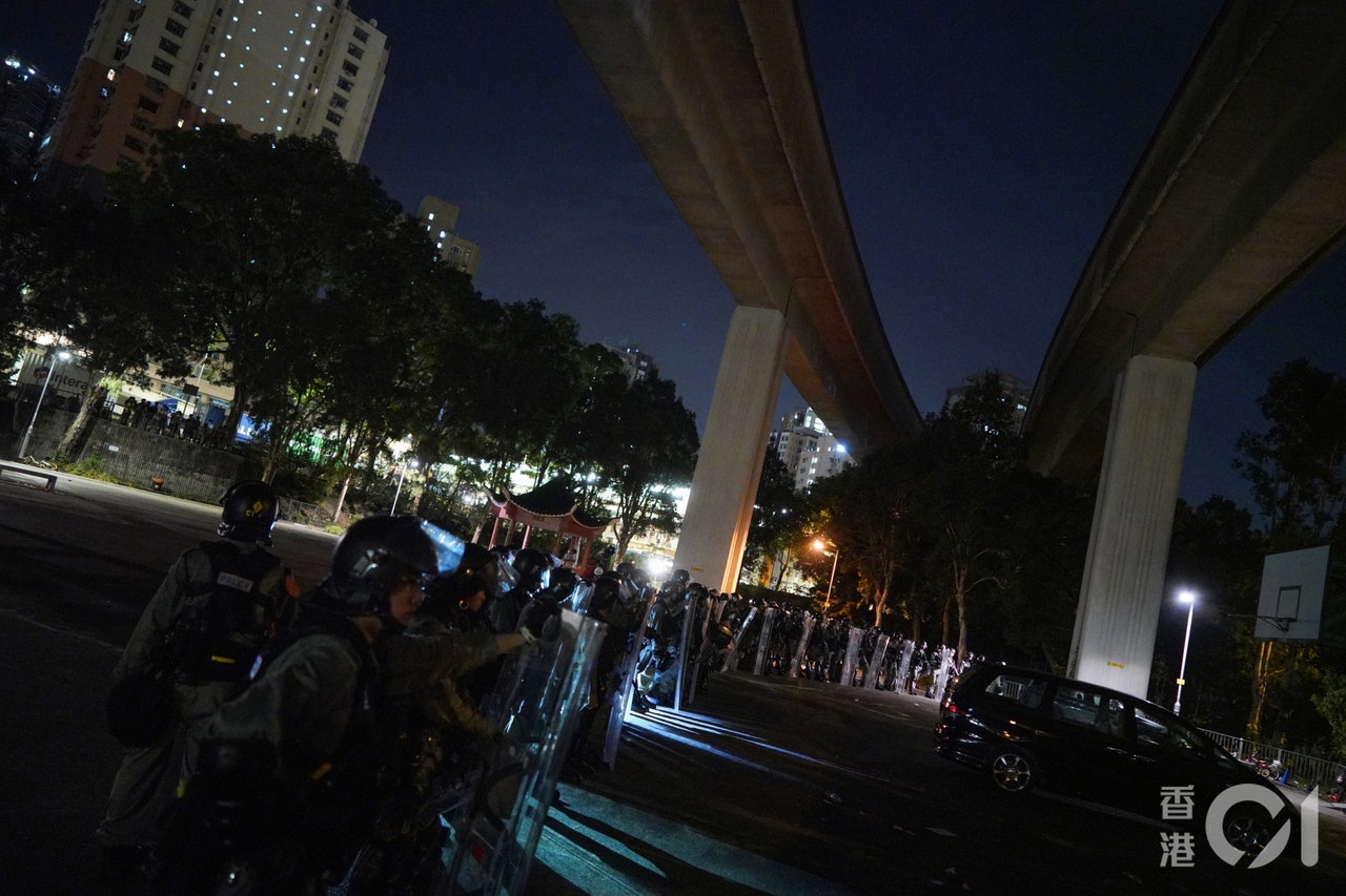 2019.07.21 晚上元朗黑社會圍毆途人 報警39分鐘未有警察到場