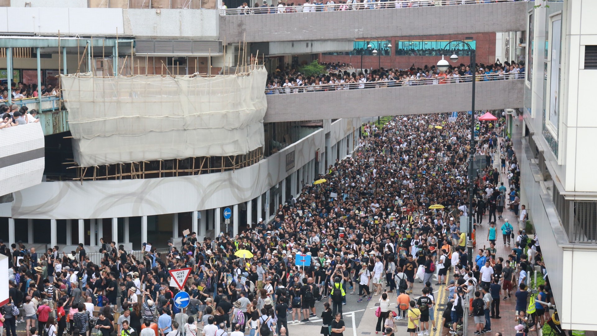 2019.07.14 Sha Tin의 행진