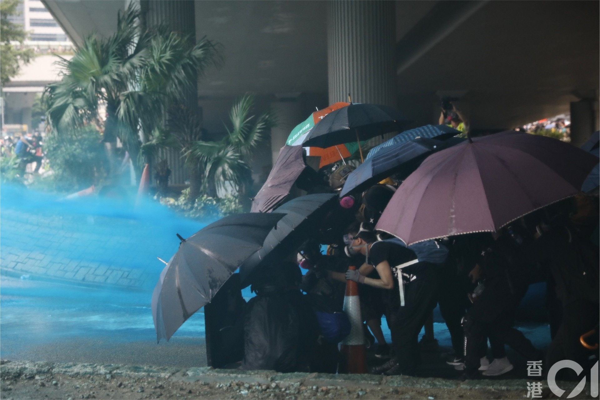 2019.08.31 “Prayers For HK Sinners” Christian Rally Met with Police Water Cannon