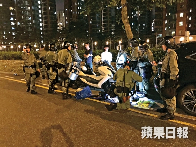 2019.09.13 紅磡「慶中秋」五人被捕