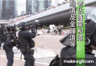 Aimed and fired rubber bullet directly at protester’s head (2)