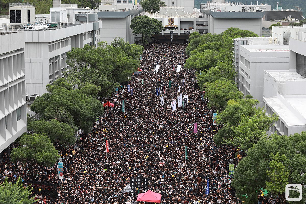 2019.09.02 Joint-School Strikes By 10 Hong Kong Universities and Thousands of Secondary Students