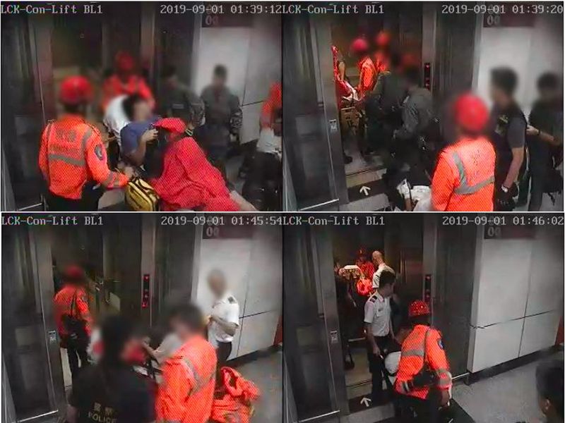 2019.09.10 MTR Releases CCTV Screenshots From 31/8 Prince Edward