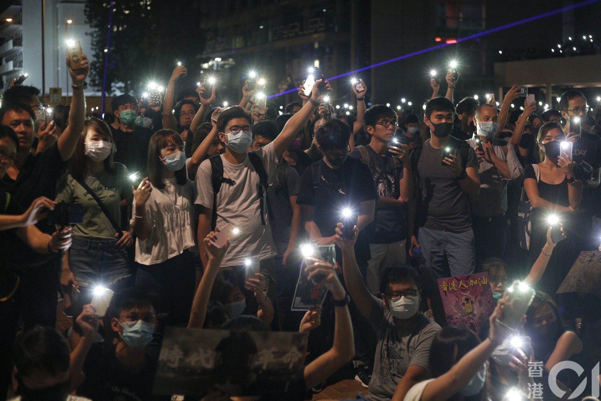 2019.09.27 聲援及關注新屋嶺被捕者人權集會