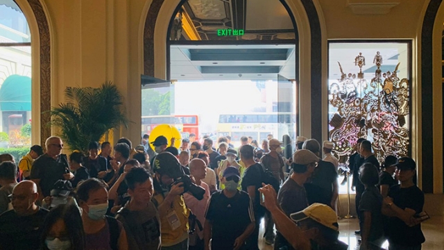 2019.10.27 尖沙咀「追究警暴 守護民眾 與記者同行」集會