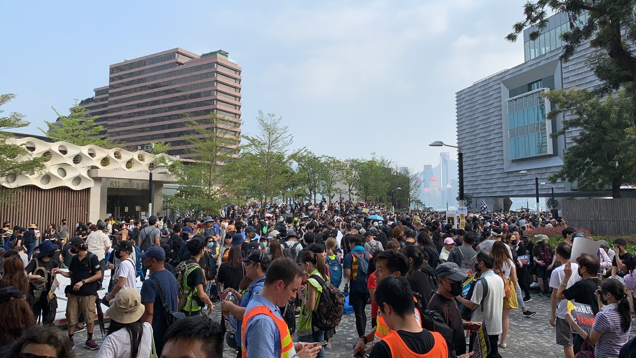 2019.10.27 尖沙咀「追究警暴 守護民眾 與記者同行」集會