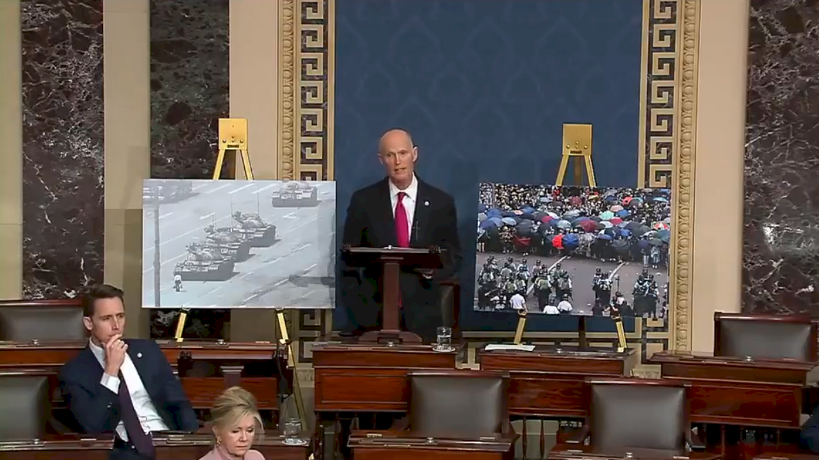 2019.11.20 US Senate Unanimously Passes the Hong Kong Human Rights and Democracy Act