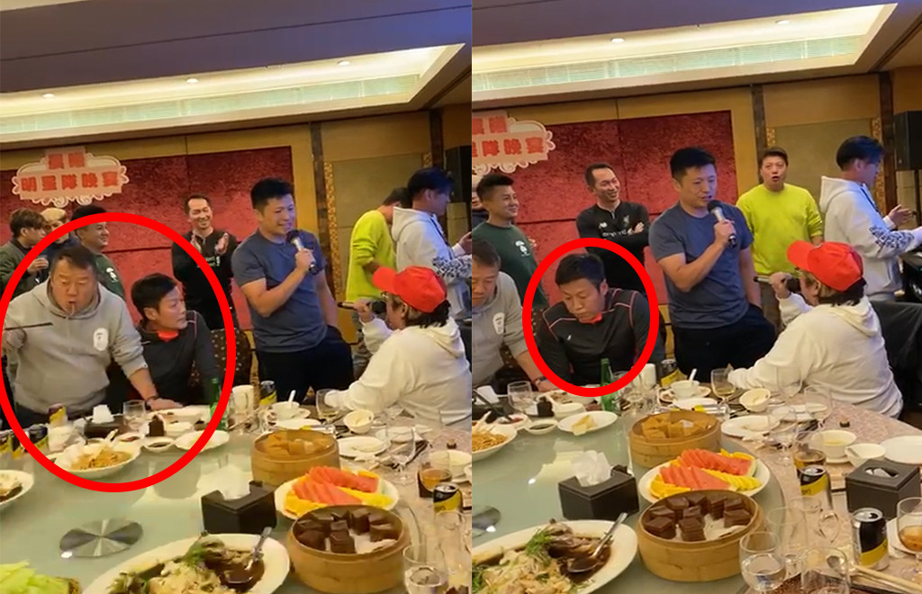 Police violant des lois pendant un dîner avec les célébrités