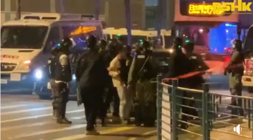 Police accuse a private car driver of playing songs too loudly. Car is towed away.