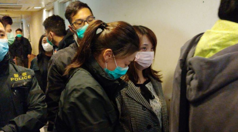 CAUSED DISTURBANCE IN HIS OFFICE BY BLUE RIBBON FANATICS, POLICE ENTERED AND SEARCHED THE DISTRICT COUNCILOR’S PREMISES AND ARRESTED HIS ASSISTANT. THE VICTIM TURNED INTO THE DEFENDANT.