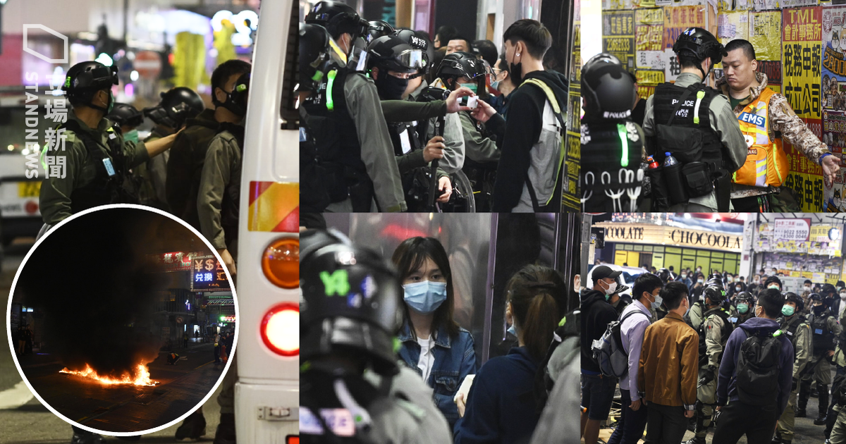 Nine months after the June 12 incident, a large number of passers-by were searched in Mongkok’s downtown area, taken head shots with their ID cards one by one and asked to read their names