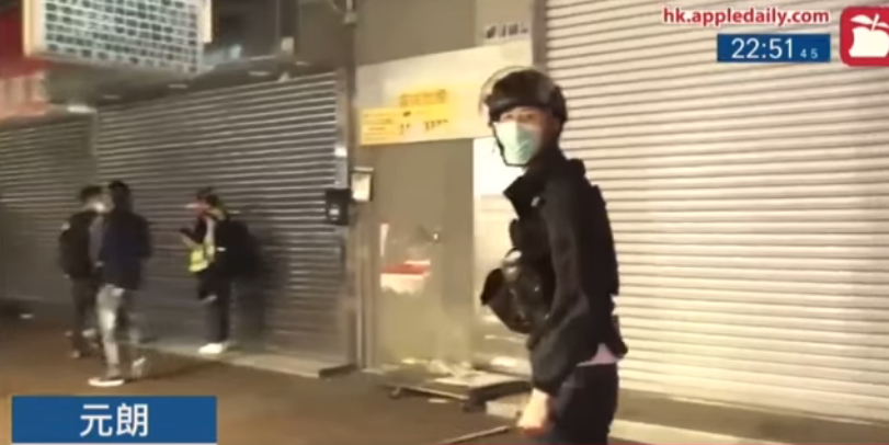 OUT-OF-CONTROL RIOT POLICE YELLED “GO AWAY” AND “COME CLOSER” SIMULTANEOUSLY FOR PROVOCATION