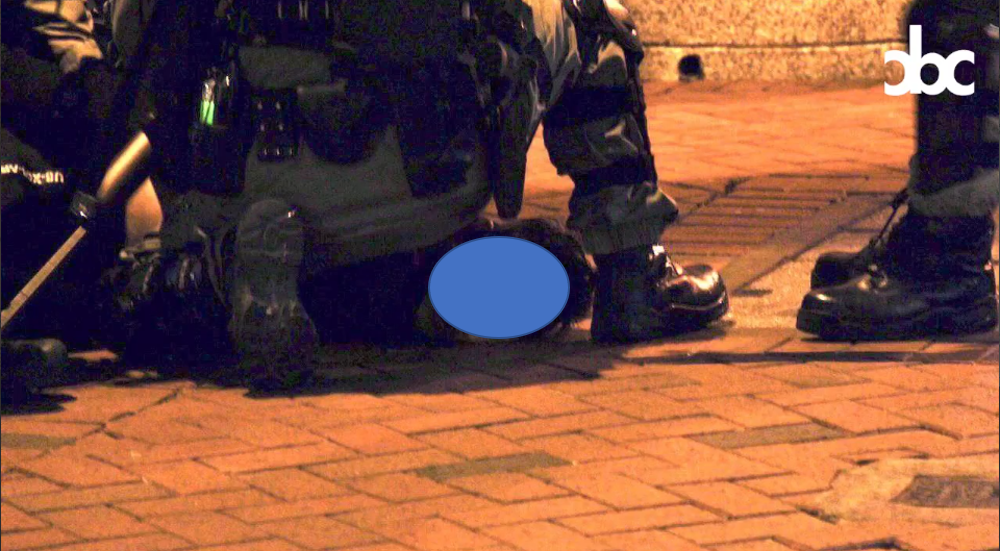 Police subdue civilian, ignore colleague’s “call a halt”